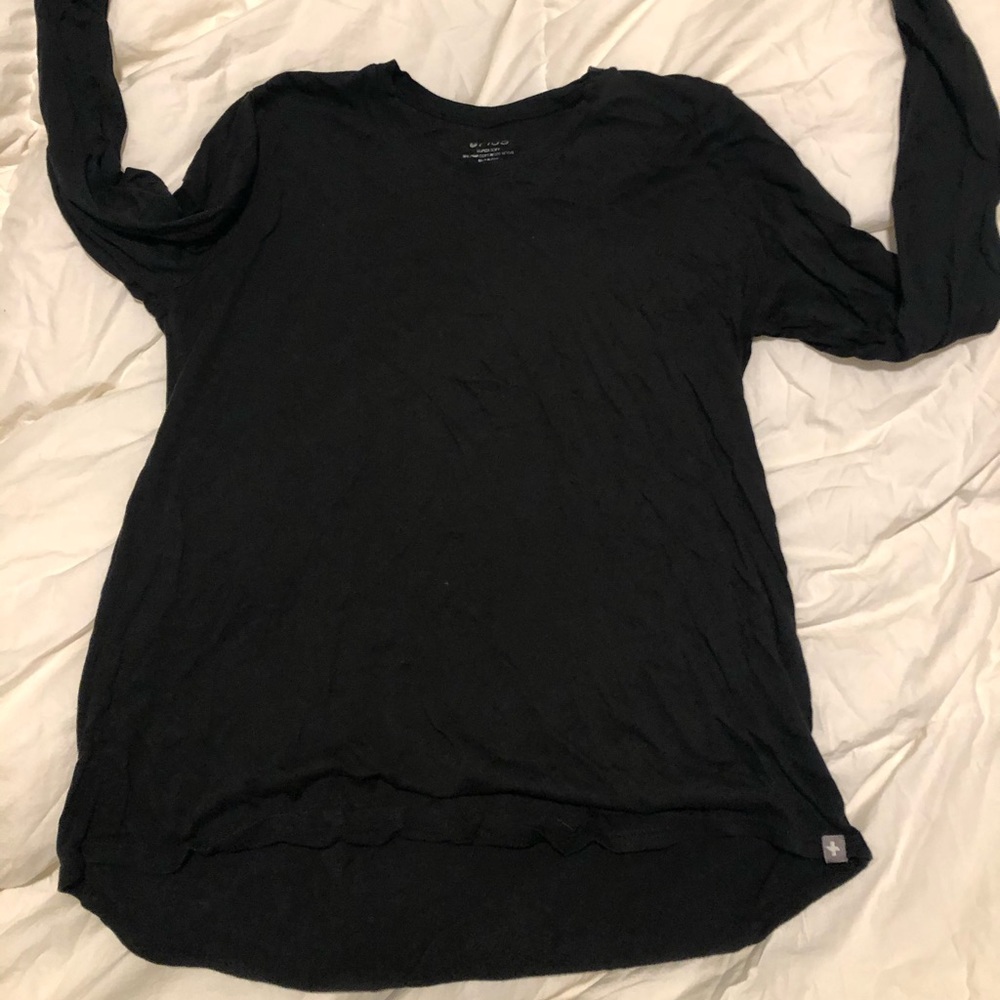FIGS SUPER SOFT SCRUB UNDER BLACK SMALL